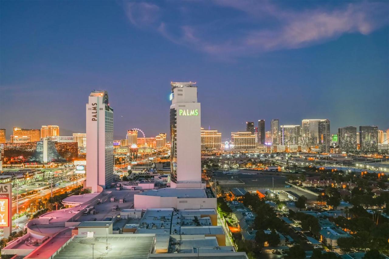 Huge Modern Luxury 17 Floor Panoramic Corner Suite With Open Balcony 라스베이거스 외부 사진